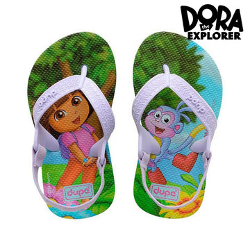 Flip Flops for Children Dupé Super Dora Blue