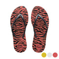 Women's Flip Flops Dupé Exotica Orange Black