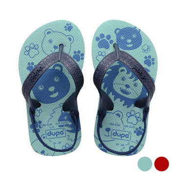 Flip Flops for Children Dupé Sweet Baby Blue