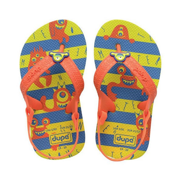 Flip Flops Monster Dupé Bambino Yellow