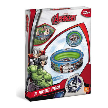 Inflatable Paddling Pool for Children The Avengers (Ø 100 cm)