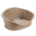 Dog Bed Beige Plastic (56 x 24 x 42 cm)