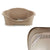 Dog Bed Beige Plastic (56 x 24 x 42 cm)