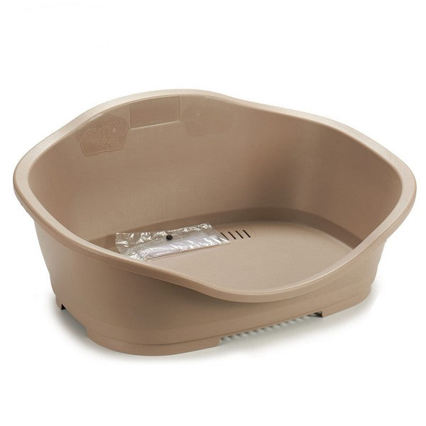 Dog Bed Beige Plastic (49 x 28 x 68 cm)