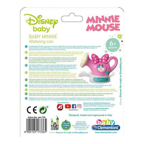 Interactive Toy Baby Minnie Clementoni Watering Can