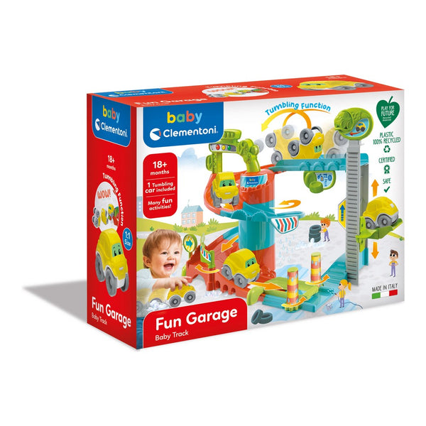 Parking con Cars Fun Garage Baby Track Clementoni