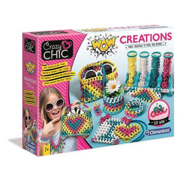 Juego de Manualidades Clementoni Pulsera Crazy Chic Wow