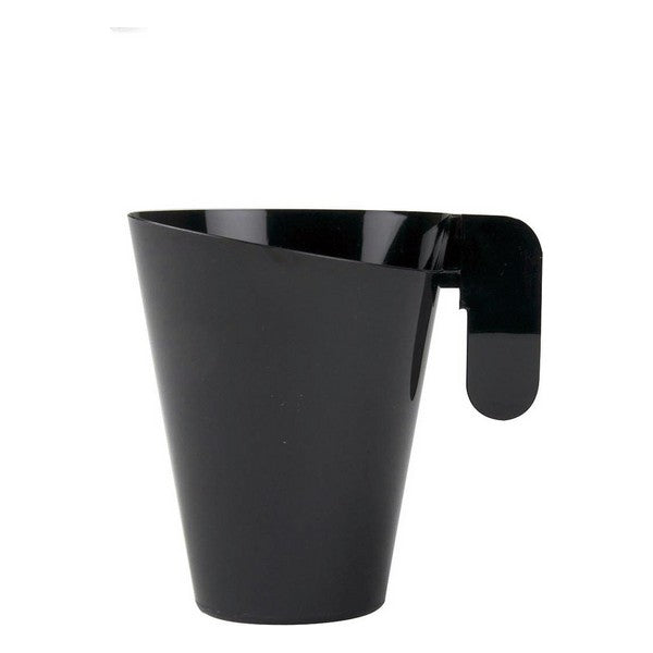 Piece Coffee Cup Set Goldplast Plastic Black 155 ml (12 Pieces)