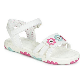 Flip Flops for Children Geox J928ZD 000BC White