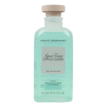 Shower Gel Agua Fresca Citrus Cedro Adolfo Dominguez (400 ml)