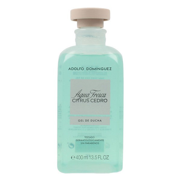 Gel de Ducha Agua Fresca Cítrica Cedro Adolfo Dominguez (400 ml)