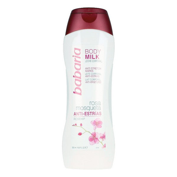 Moisturising Rosehip Body Milk Babaria (500 ml)