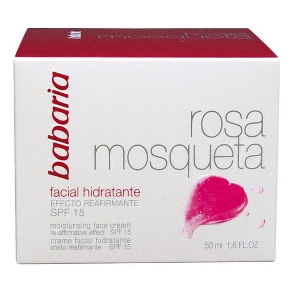 Crema Hidratante Antiedad Babaria Rosa Mosqueta