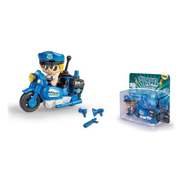 Playset Pinypon Action Police Motorbike Famosa