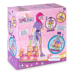 Trolley Coaster The Bellies Famosa Pink/Purple (12 x 30 x 28 cm)