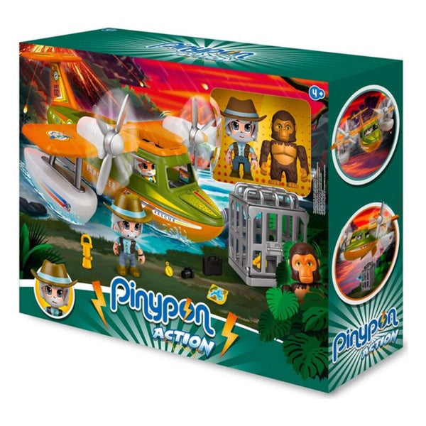 Playset Pinypon Action Wild Hydroavion Famosa