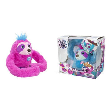 Soft toy with sounds Perezoso Party Pets Famosa (12 cm)