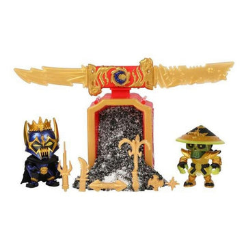 Playset Battle Pack Ninja Famosa Shadow vs Light