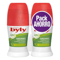 Desodorante Roll-On Ecológico Extra Fresco Activo Byly (2 uds)