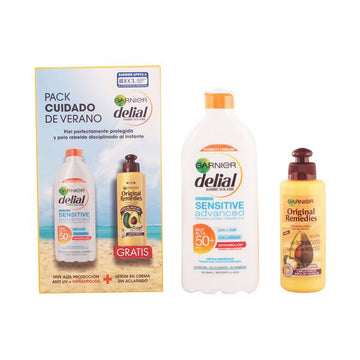 Sun Protection Set Sensitive Delial SPF 50+ (2 pcs)