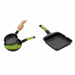 Set of pans BRA Black Aluminium (2 pcs) (Refurbished C)