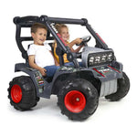 Coche Eléctrico Infantil Buggy Feber Batería 12 V Negro/Gris (117 x 94 x 100 cm)