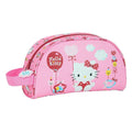 School Toilet Bag Hello Kitty Balloon Pink