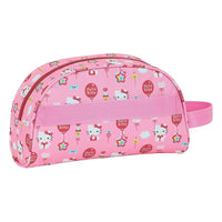 Neceser Escolar Hello Kitty Globo Rosa