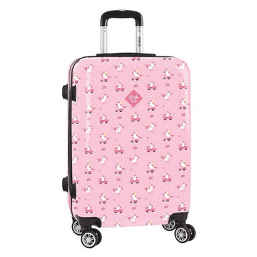 Trolley Glow Lab Unicorn Day Pink 24''