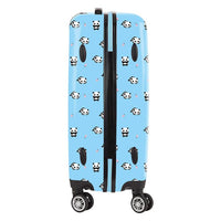 Cabin suitcase Moos Light Blue 20''