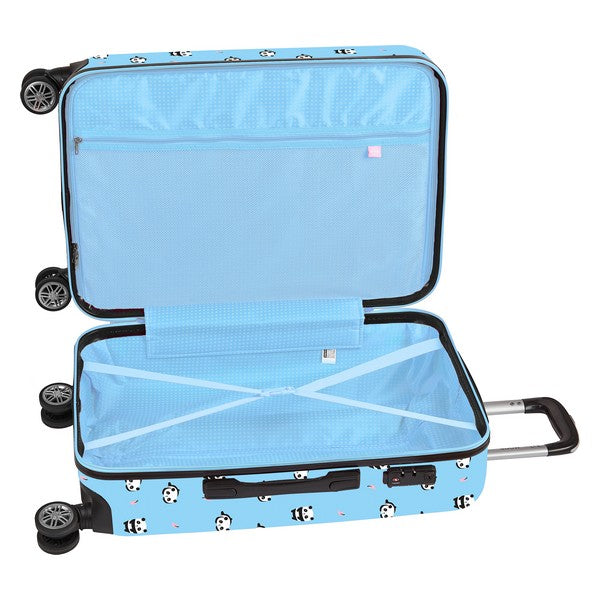 Cabin suitcase Moos Light Blue 20''