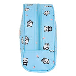 School Toilet Bag Moos Panda Light Blue