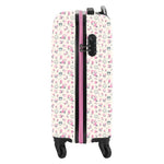 Cabin suitcase Smiley World Garden White Pink 20''