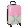 Cabin suitcase Munich Rainbow Beige Pink 20''