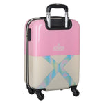 Cabin suitcase Munich Rainbow Beige Pink 20''