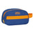 School Toilet Bag Valencia Basket Blue Orange