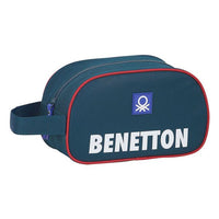 School Toilet Bag Benetton Navy Blue