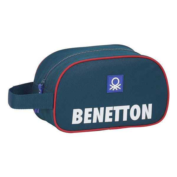 School Toilet Bag Benetton Navy Blue