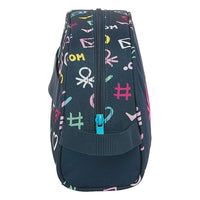 School Toilet Bag Benetton Dot Com Navy Blue