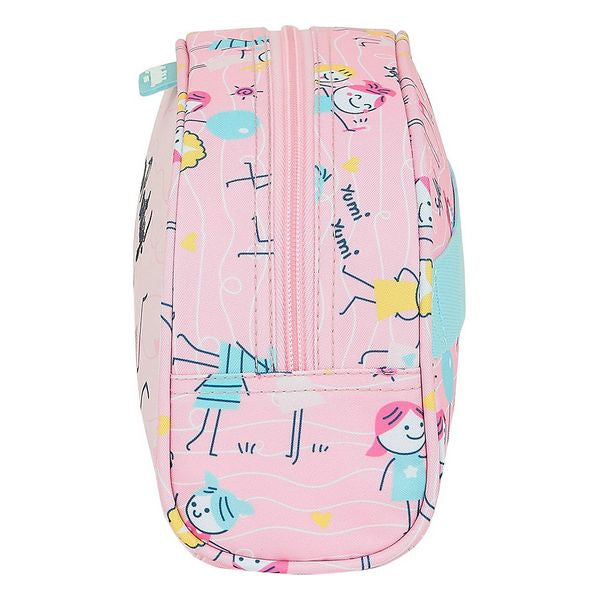 School Toilet Bag Glow Lab Best Friends Pink