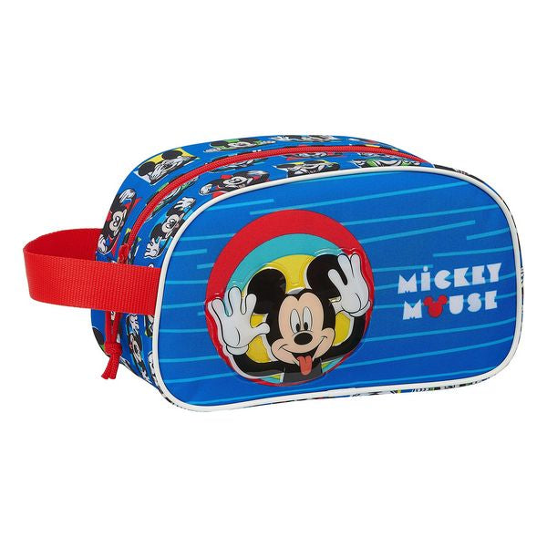 School Toilet Bag Me Time Blue Red