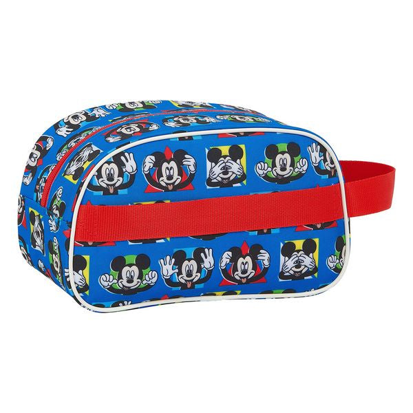 School Toilet Bag Me Time Blue Red