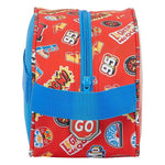 School Toilet Bag Cars Mc Queen Blue Red