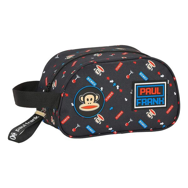 School Toilet Bag Paul Frank Retro Gamer Black