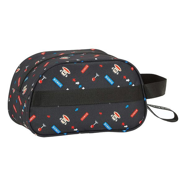 School Toilet Bag Paul Frank Retro Gamer Black