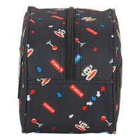 School Toilet Bag Paul Frank Retro Gamer Black