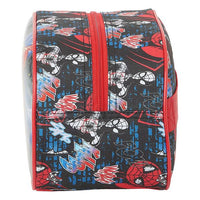 School Toilet Bag Spiderman Go Hero Black Red