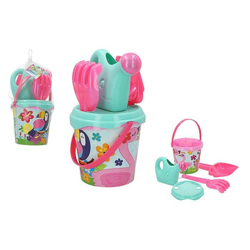 Beach toys set Aloha Flamingo (5 pcs)