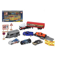 Set de coches Trucking World (12 uds)