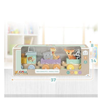 Train Wood animals (9 pcs)